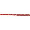 CORDÓN TRENZADO HIPPIE ROJO/AMARILLO 3MM X 100 M