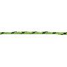 CORDÓN TRENZADO HIPPIE VERDE/NEGRO 3MM X 100 M