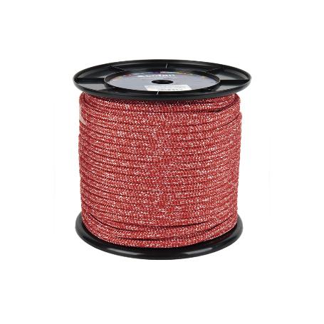 CARRETE DRIZA NÁUTICA 8 MM 200 M ROJO