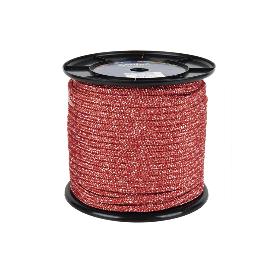 CARRETE DRIZA NÁUTICA 14 MM 100 M ROJO