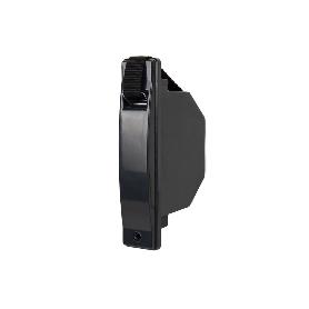RECOGEDOR CINTA PERSIANA COMPACTO NEGRO 18 MM
