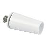 TOPE PERSIANA 40 MM BLANCO CON TORNILLO M-6 VENTA UNITARIA