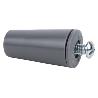 TOPE PERSIANA 40 MM GRIS CON TORNILLO M-6 VENTA UNITARIA