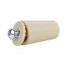 TOPE PERSIANA 40 MM MARFIL CON TORNILLO M-6 VENTA UNITARIA