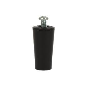 TOPE PERSIANA 40 MM MARRÓN CON TORNILLO M-6 VENTA UNITARIA