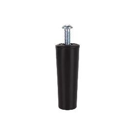 TOPE PERSIANA 60 MM MARRÓN CON TORNILLO M-6 VENTA UNITARIA