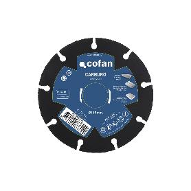 DISCO ESPECIAL DE CARBURO PARA MATERIALES BLANDOS Ø115X1 MM