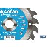 DISCO DE SIERRA CIRCULAR PARA MADERA Ø140 X 2,5 X 20 MM, 20 DIENTES
