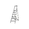 ESCALERA ALUMINIO SOLDADA 8 PELDAÑOS - REFORZADA