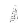ESCALERA ALUMINIO SOLDADA 8 PELDAÑOS - REFORZADA