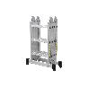ESCALERA MULTIUSOS ALUMINIO 4 X 3 PELDAÑOS Y 3,25 M