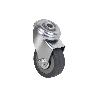 RUEDA GOMA/GRIS PASANTE Ø30X18MM   CAJA 4 UNID.