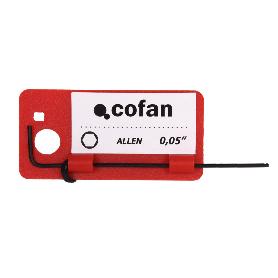 LLAVE ALLEN PULGADAS M- 1/16