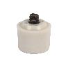 CABEZAL MARTILLO DE NYLON BLANCO Ø28 MM