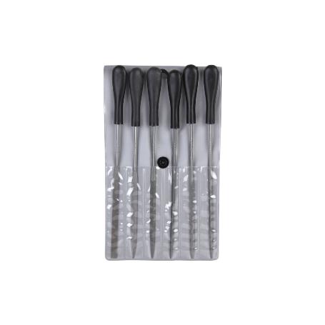JUEGO DE LIMAS DE AGUJA 160 MM 6 UDS.