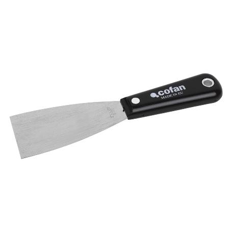 ESPATULA INOX CON MANGO ABS 80MM