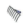 RASTRILLO 10 PUAS FORJADO 305X100MM