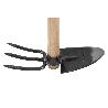 ZACHO CURVO 3 PUNTAS Y MANGO DE MADERA 210 X 80 MM 200 G
