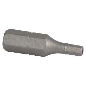 PUNTA DE DESTORNILLADOR HEXAGONAL INVIOLABLE 6 25 MM VENTA UNITARIA