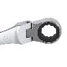 LLAVE COMBINADA ARTICULADA 180º DE CARRACA 8MM