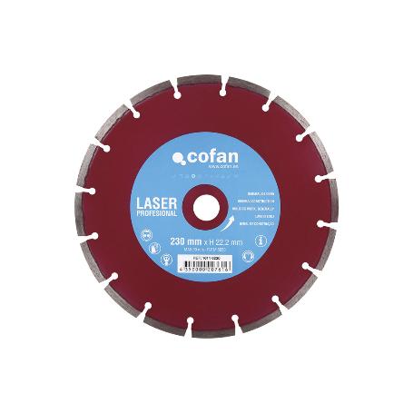 DISCO DIAM. UNIVERS.PROFES.LASER 125MM.