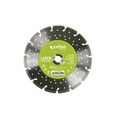 DISCO LASER PROFES. LARGA VIDA 125MM.