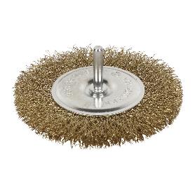 CEPILLO CIRCULAR ONDULADO 6XØ38 A.LATONADO 0.3MM