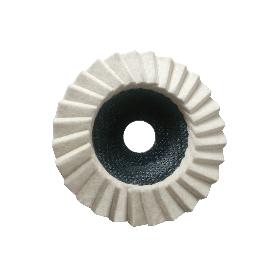 DISCO LAMINAS FIELTRO P/ PULIR Ø125 G-D5/H25   CAJA 5 UNID.