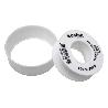 ROLLO 12 MTS CINTA PTFE DE 12MM X 0,076MM   CAJA 10 UNID.