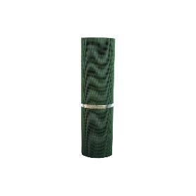 MALLA PLAST. CUADRADA JARDIN 5MM VERDE 1X25M