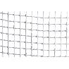 MALLA PLAST. CUADRADA JARDIN 10MM BLANCO 1X25M