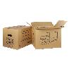 CAJA CARTON MUDANZA ASA TROQUEL. 60X40X40CM   CAJA 10 UNID.