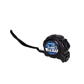 FLEXÓMETRO HOJA NEGRA DOBLE CARA 16 MM X 3 M