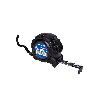 FLEXÓMETRO HOJA NEGRA DOBLE CARA 19 MM X 5 M
