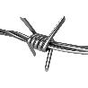 ALAMBRE DE ESPINO GALVANIZADO 1,7MM X 50M