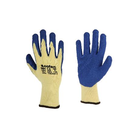 BLISTER G. LATEX RUG. AZUL T-8   CAJA 12 UNID.