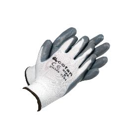 BLISTER G. 100% POLI. IMPREG. NITRILO GRIS T-7   CAJA 12 UNID.