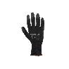 GUANTE 100% POLIEST. IMPREG. PU NEGRO T-11   CAJA 12 UNID.