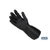 GUANTE NEGRO NEOPRENO 100% T 10   CAJA 12 UNID.