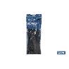GUANTE NEGRO NEOPRENO 100% T 8   CAJA 12 UNID.