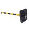 POSTE Y BASE PARA CADENA (AMAR/NEGRO) 1M