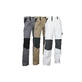 PANTALON TRABAJO LENOIR 280GMS/M GRIS-NEGRO T-44