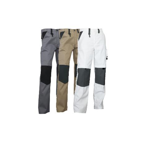 PANTALON TRABAJO LENOIR  280GMS/M GRIS-NEGRO T-60