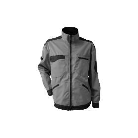 CHAQUETA TRABAJO BENZ 280GMS/M GRIS-NEGRO T-XL