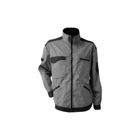 CHAQUETA TRABAJO BENZ 280GMS/M GRIS-NEGRO T-XL