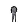 MONO DE TRABAJO BIRO 280GMS/M GRIS-NEGRO T-L