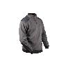 SUDADERA CUELLO CREMALLERA 280GMS/M GRIS-NEGRO T-XL