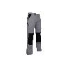 PANTALÓN TRABAJO PLUTÓN ELASTANO GRIS-NEGRO T-56