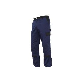 PANTALON TRAB. FLEX. JANO REGULAR FIT MAR/NEGRO T-64