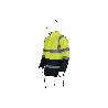 PARKA DE ALTA VISIBILIDAD MODELO DENEB AMARILLO Y AZUL TALLA XXL